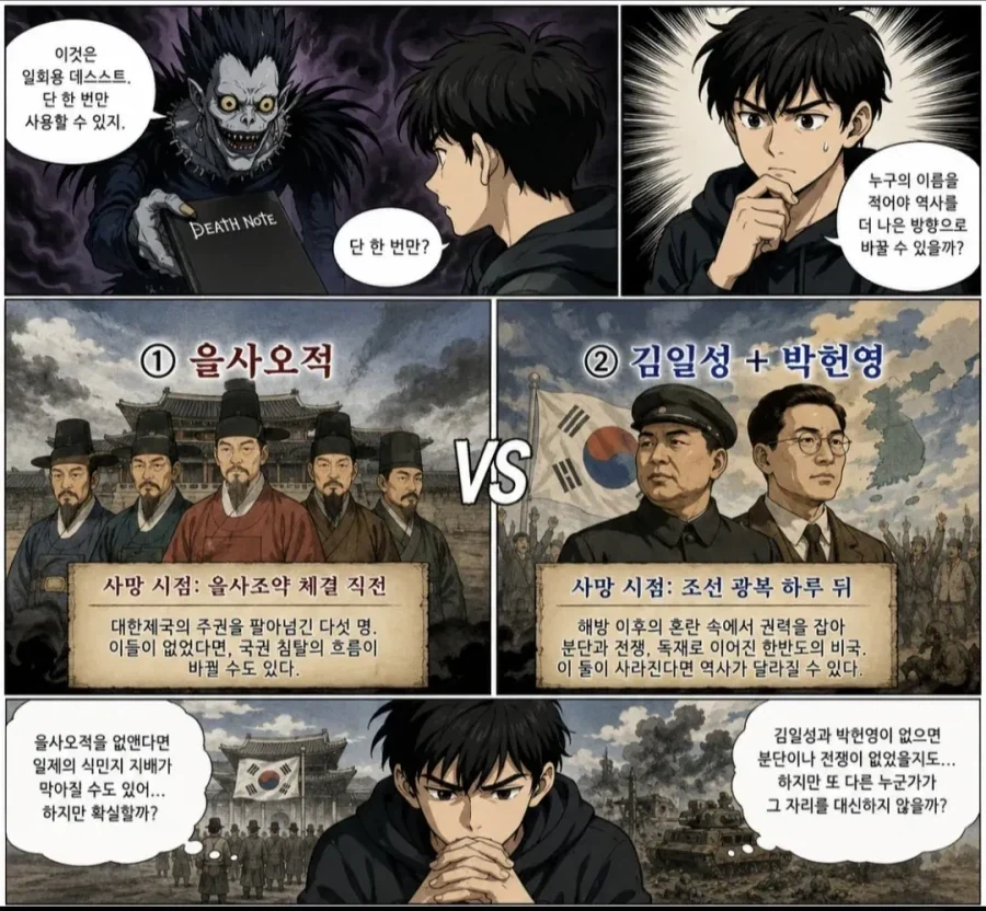 당신은 데스노트로 대한민국 역사를 바꿀 수 있습니다.jpg_1.webp