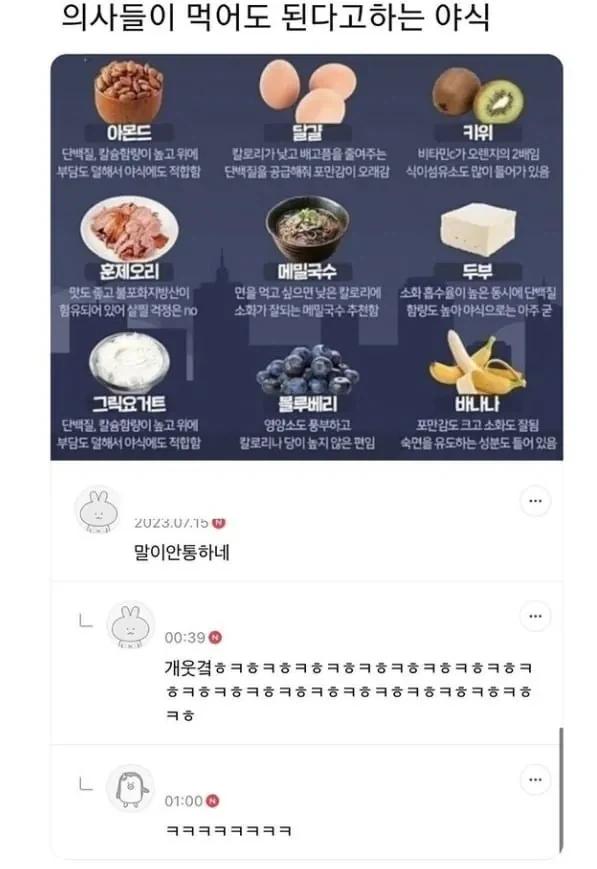의사들이 먹어도 된다고 하는 야식 수준.jpg_1.webp