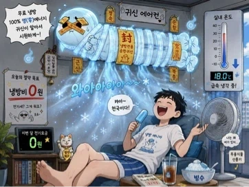 전기요금 0원 공짜 냉방법 알아냈다_1.webp