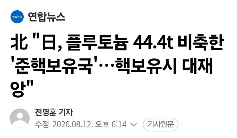 일본의 핵무장에 반발하는 북한_1.webp