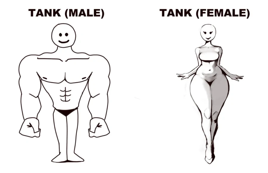 게임에서 탱크 남캐와 탱크 여캐의 차이_1.webp