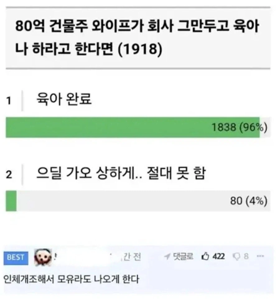 와이프 회사 그만두고 육아나 하라고 한다면_1.webp