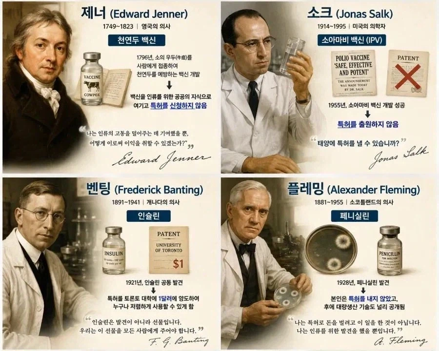 의학계 역사를 바꾼 4명의 레전드 사례_1.webp