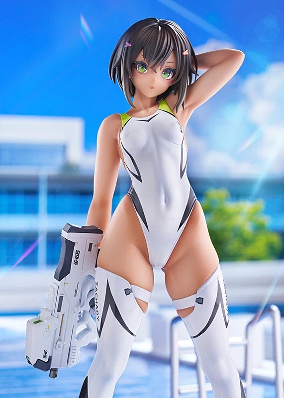 [AMAKUNI] 1/7 ARMS NOTE 수영부의 부장 짱 백색의 수영복_5.webp