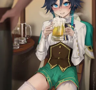 ㅂㅊ) 뜨끈한 거품 생맥주.manga