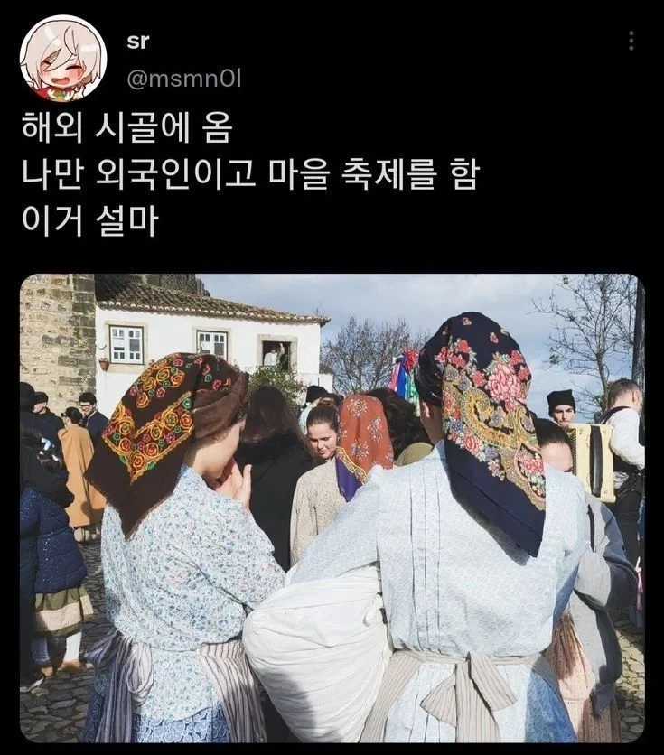 해외 시골에 여행 간 사람이 겪는 일_1.webp
