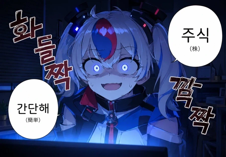 주식) 국장 밖에 안하는 주식녀 특징_1.webp