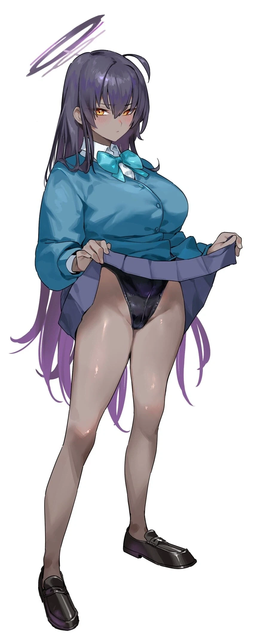치마를 들어서 팬티를 보여_7.webp
