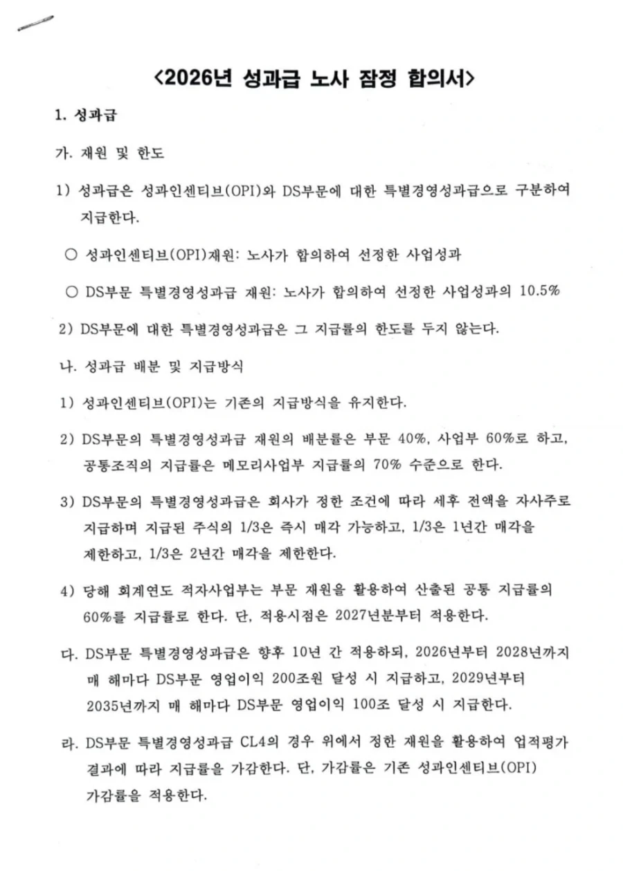 (공식) 노조 합의서 떴다!!!!!!!!_1.webp