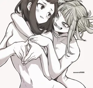히로아카) 오챠코,히미코 백합