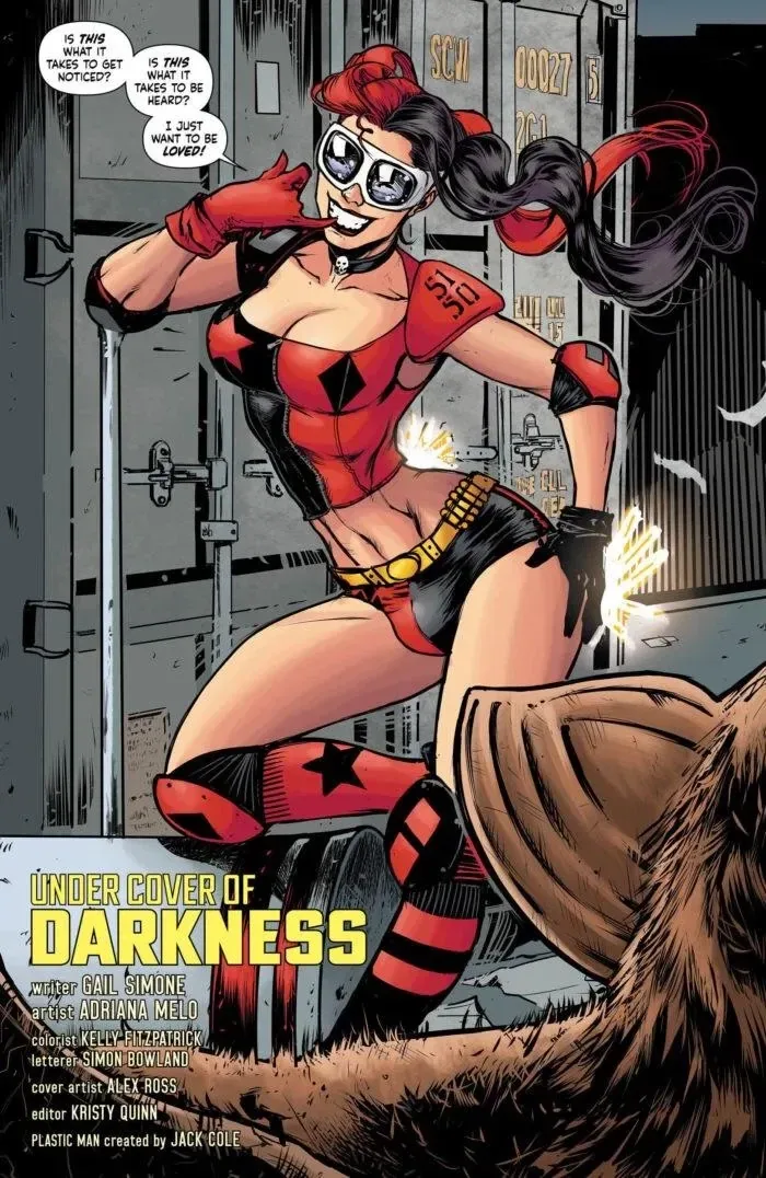 DC 코믹스의 변신능력자가 후타나리 할리퀸으로 변신한 모습_1.webp
