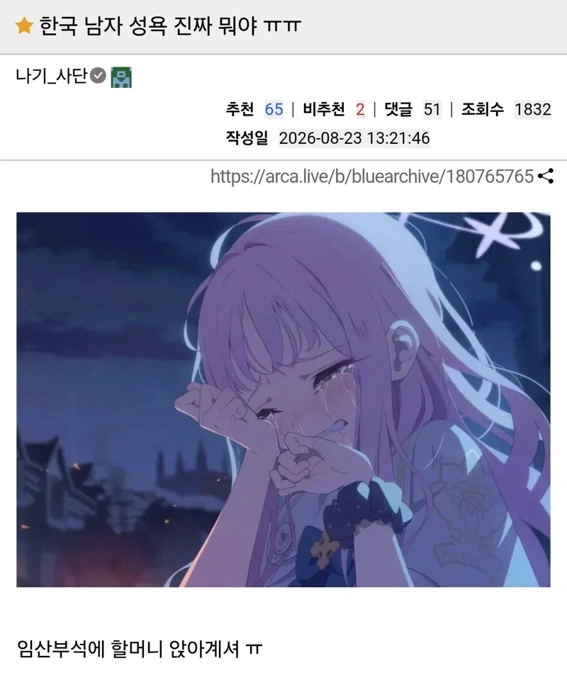 한국남자 성욕 진짜 뭐야ㅠㅠ_1.webp