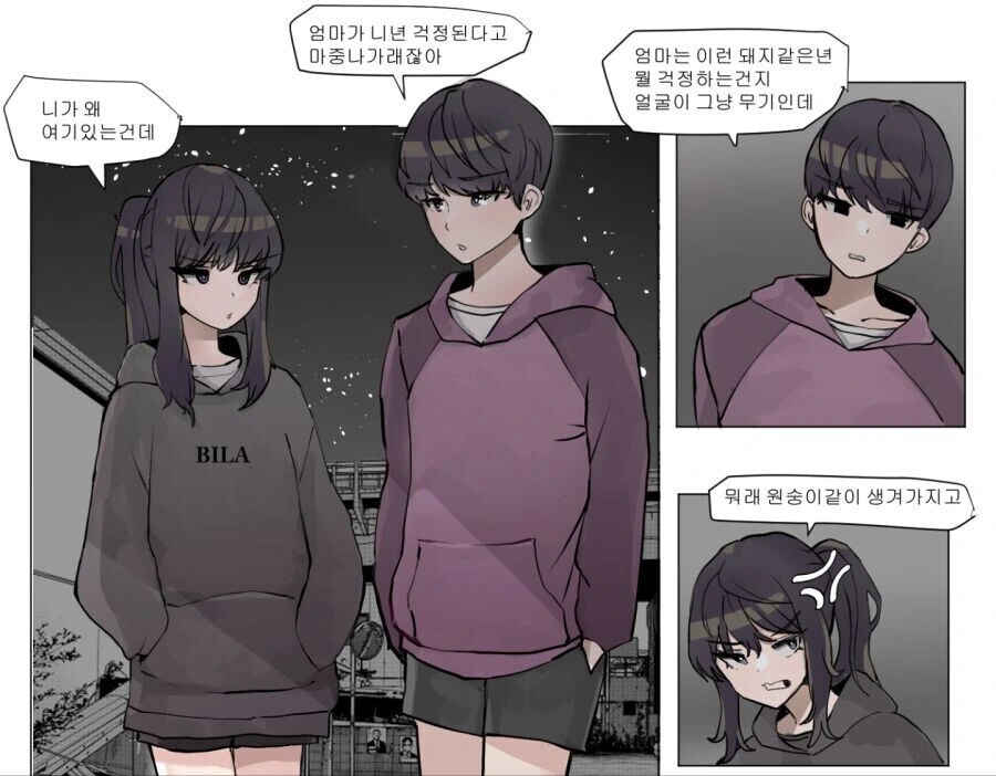 서로를 너무 싫어하는 남매.jpg_1.jpg