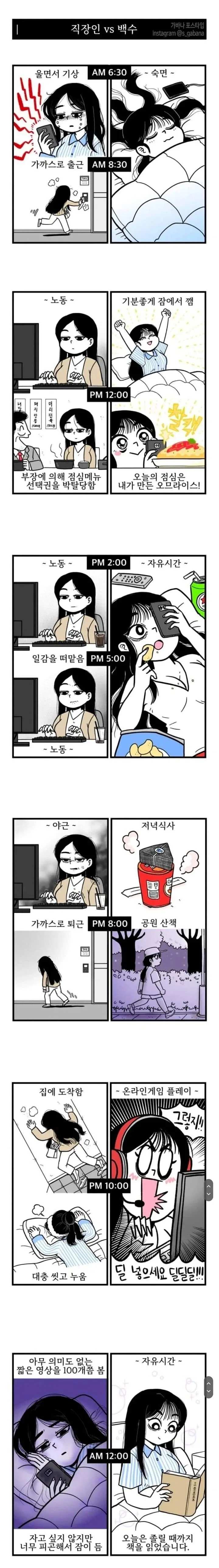 직장인 vs 백수_1.webp