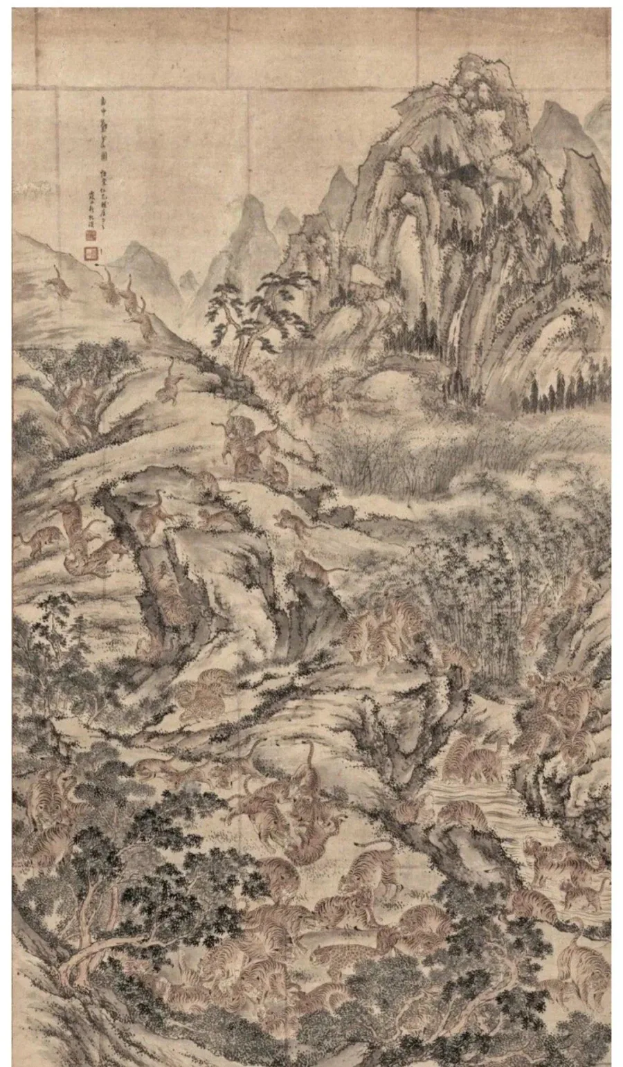 조선시대 목숨건 맹호도 그림_1.webp