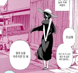 마주치면 위험한 여자.Manhwa