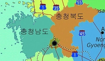 한국에서 충청도를 충청동도, 충청서도라고 안 부르는게 충격임_1.webp