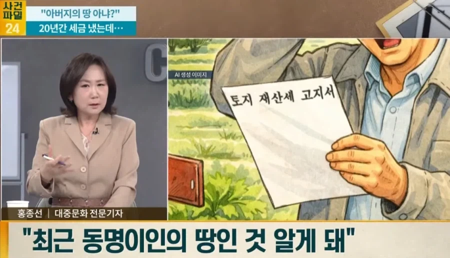 20년간 아버지 땅인줄 알고 세금 내왔는데 알고보니 남의 땅_2.webp