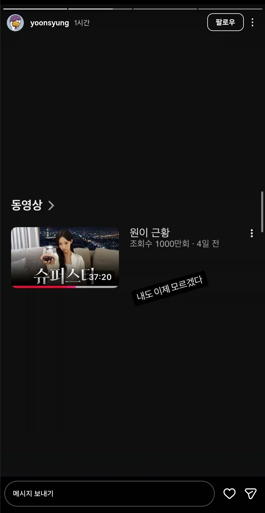리센느) 채널 주인장 천만 달성_3.webp