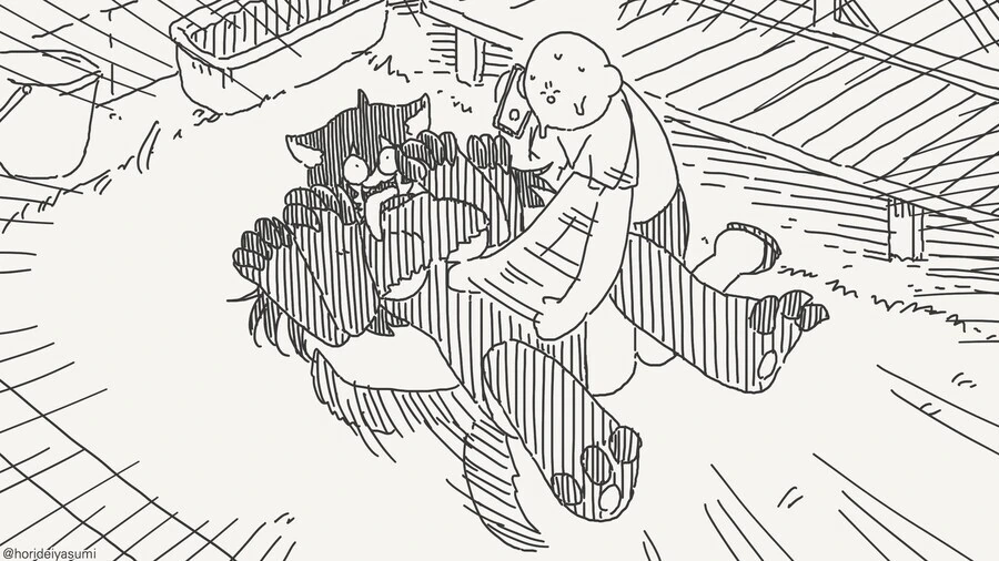 생명공학 실험체가 탈주하는 만화.manga_3.jpg