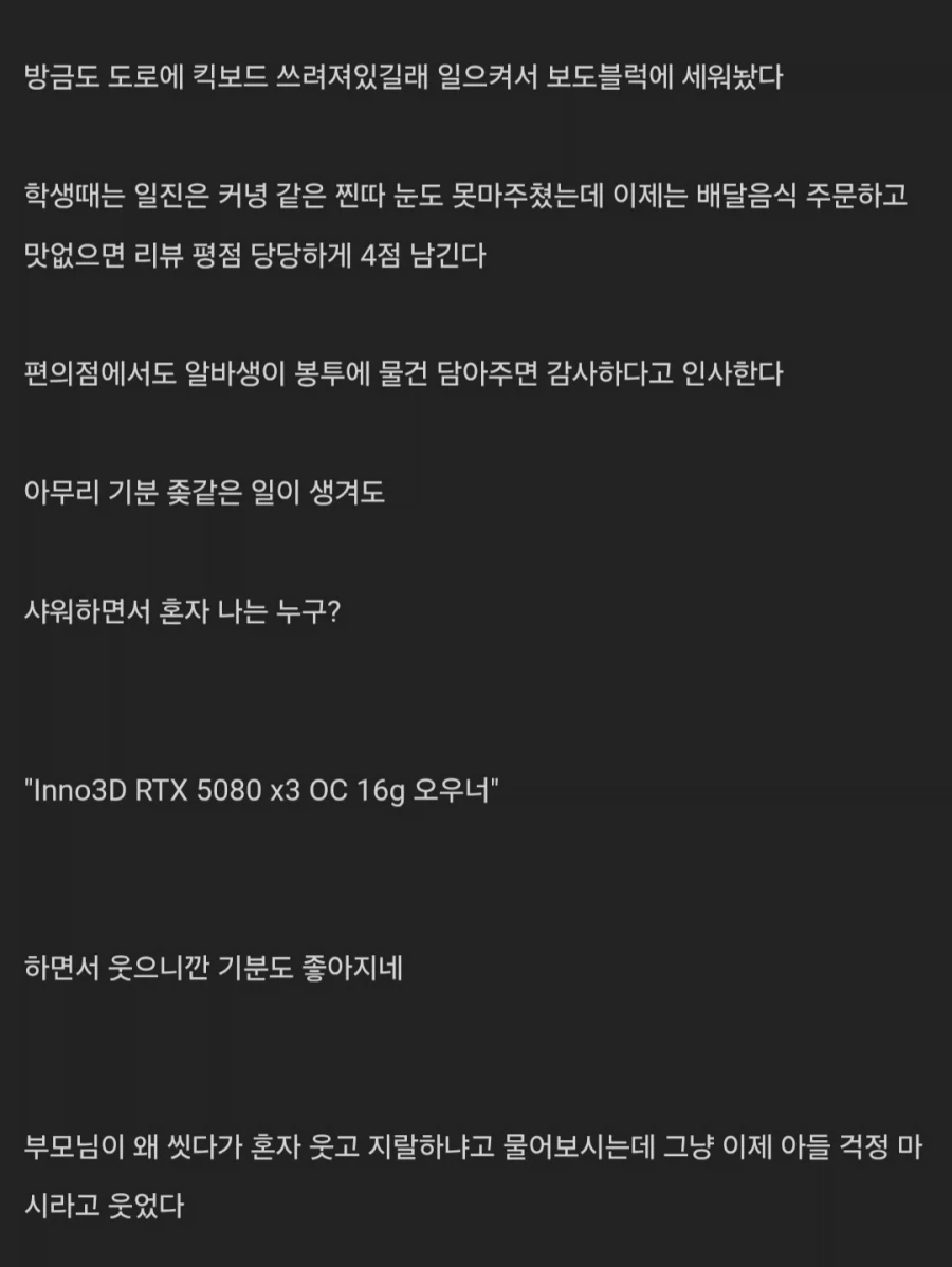 RTX5080 사고 인생이 달라진 사람_2.webp