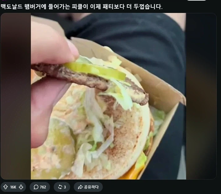 해외 맥도날드 피클의 존재감_1.webp