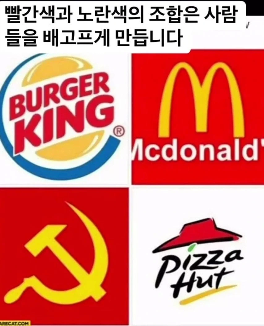 빨간색과 노란색은 배고프게 하는 조합이라고 함_1.webp