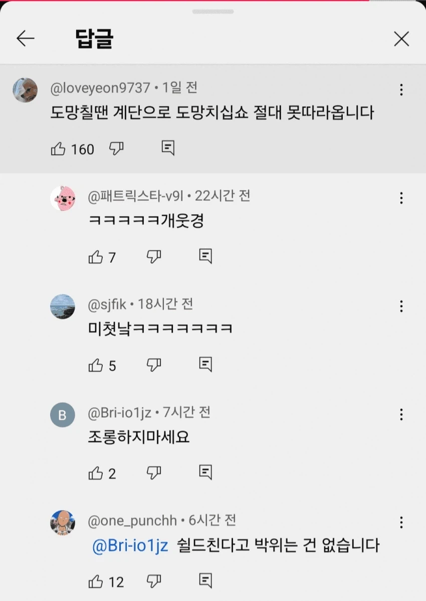 유튜브 송지은 영상 댓글ㄷㄷ_1.webp