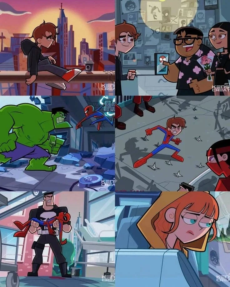 MCU)대니팬텀 작화로 스파이더맨 4_1.webp