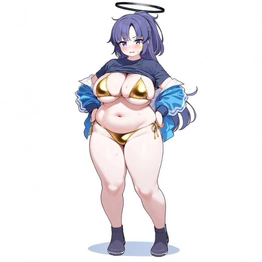 유우카로 보는 통통과 뚱뚱의 차이_4.webp