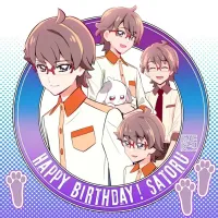 [원더풀 프리큐어!] 코믹스판 작가의 토야마 사토루 생일 축하 일러스트