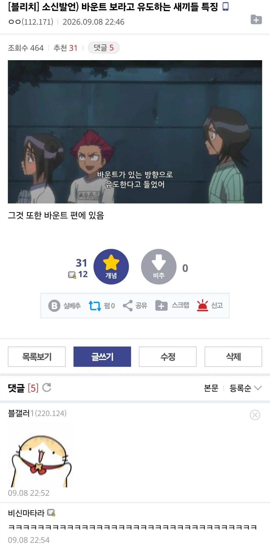 바운트 보라고 유도하는 새끼들 특징 _1.webp