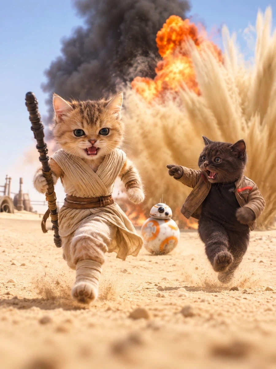 AI] 스타워즈 고양이 버전...._11.webp