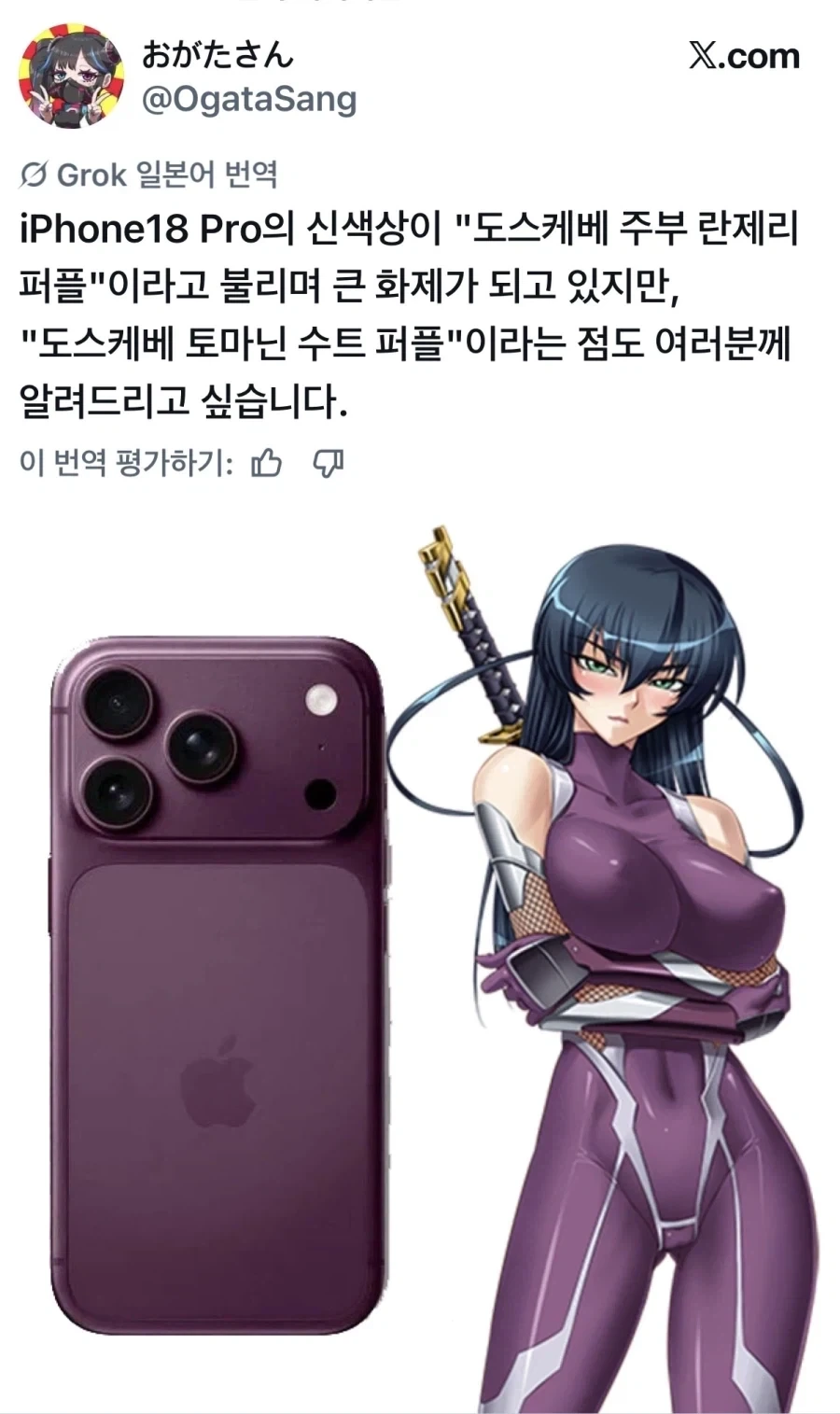 아이폰 도스케베 주부 란제리 퍼플_1.webp
