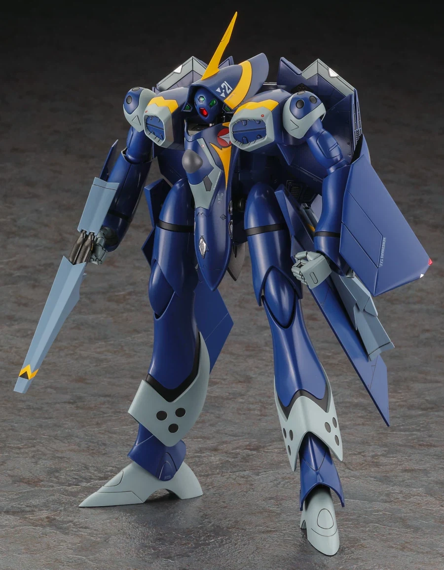 [하세가와] 마크로스 플러스 1/72 YF-21 배틀로이드. 도색 샘플 이미지_1.webp