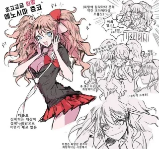 (단간론파)절망이 아니라 희망을 빨기 시작한 쥰코 특.manga