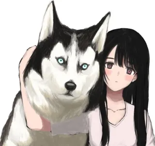 사이좋은 개와 주인.manga