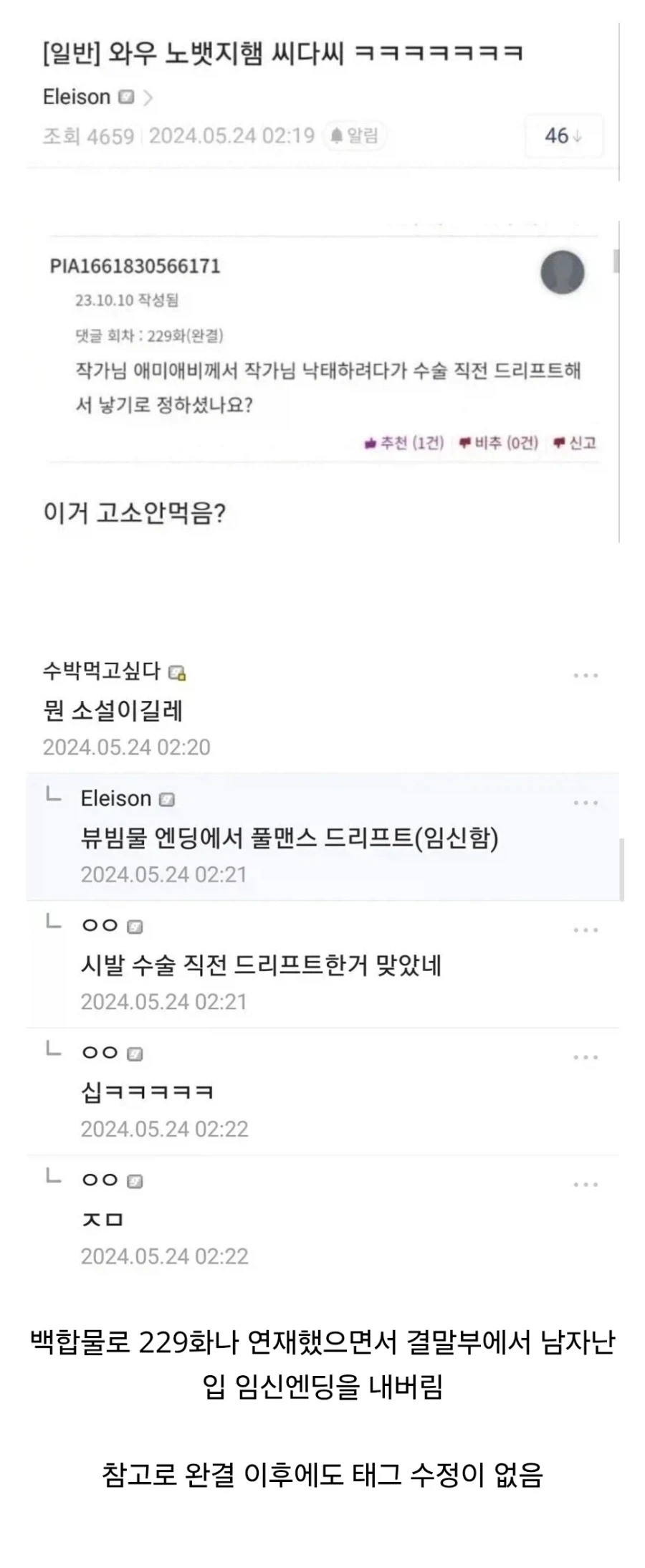 ???: 진짜 겨우 남캐 하나 넣었다고 불타다니 이해 불가 ㅋㅋㅋ_1.webp