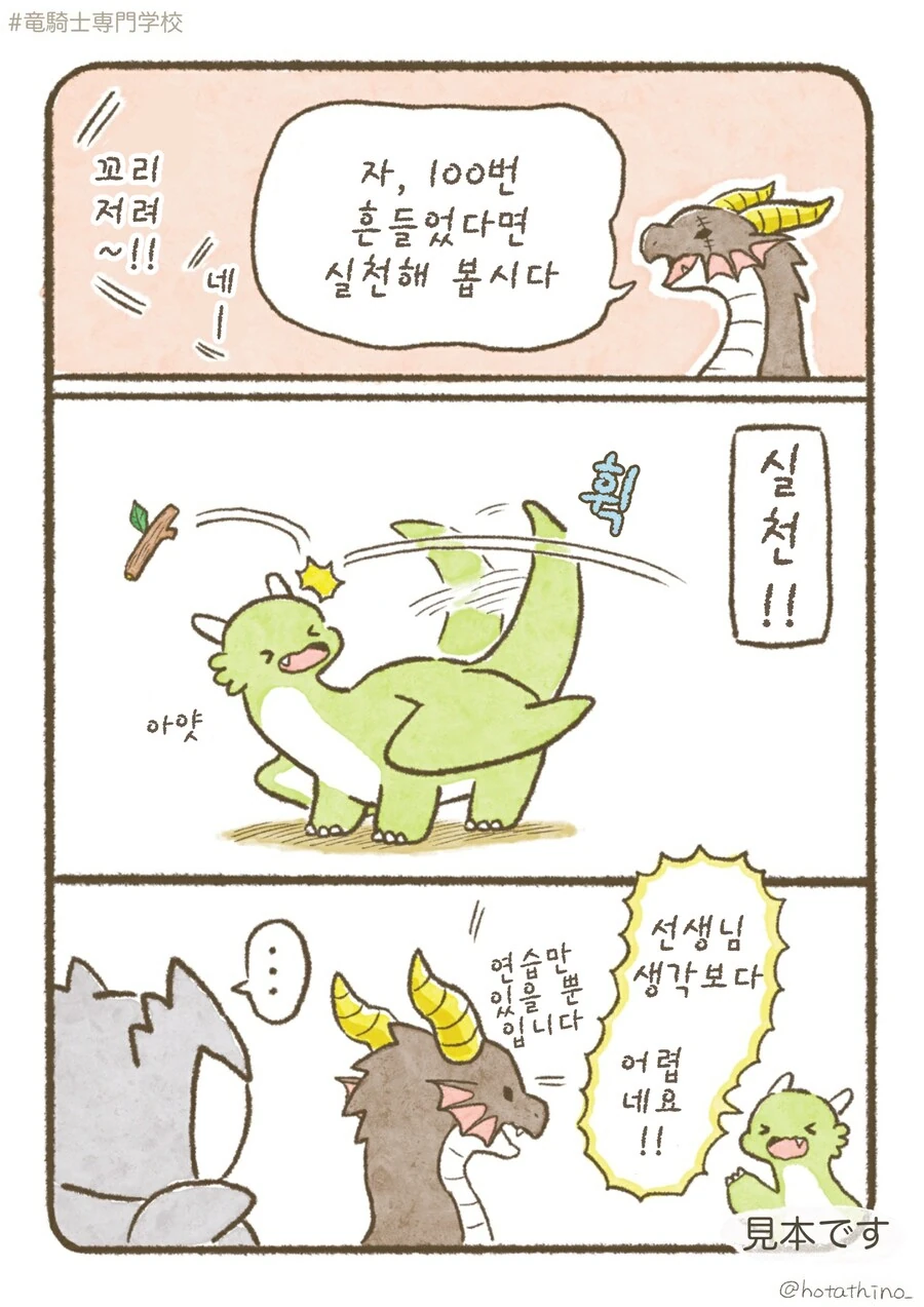 용기사 전문학교, 즐겁게 훈련하자!!.manhwa_3.png