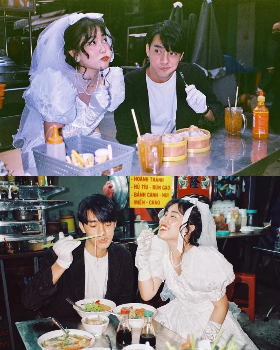 80년대 홍콩의 신혼부부 사진으로 유명한 사진_10.webp