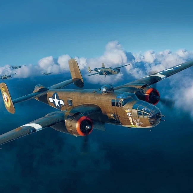 [아카데미 과학] 1/48 B-25J 미첼