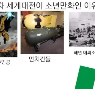 2차 대전이 소년만화인 이유jpg