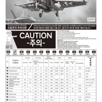 [아카데미 과학] 1/48 F/A-18F 슈퍼 호넷 조립 설명서
