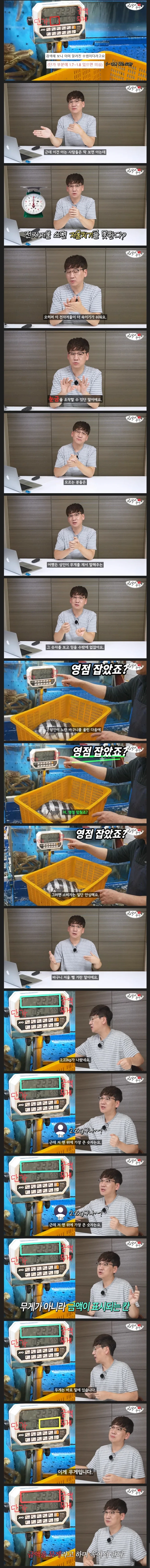 암컷 아저씨가 알려주는 수산시장 신종 저울치기.jpg_1.webp