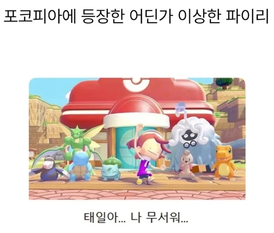 포코피아에 등장한 어딘가 이상한 파이리_1.webp