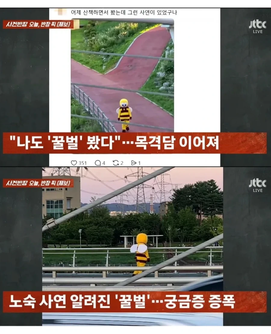 촬영 싫다는 꿀벌 인형탈편 억지로 찍어 방송 내보낸 사건반장_1.webp