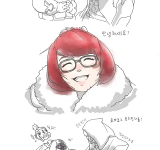 [오버워치] 메이코패스 모독하는 만화