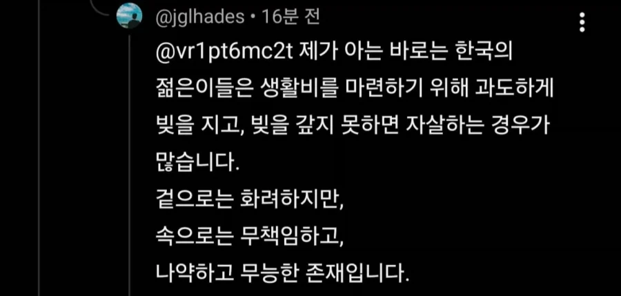 어떤 베트남인: 한국인 니들 가난하잖아_2.webp