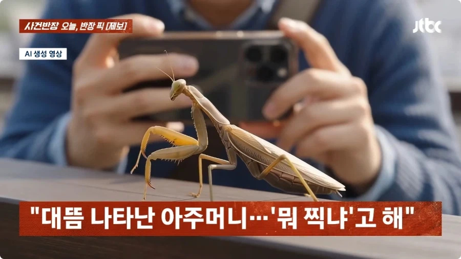사마귀 사진 찍었는데 내 딸 찍은거 아니냐고 의심하는 아줌마.jpg_7.webp