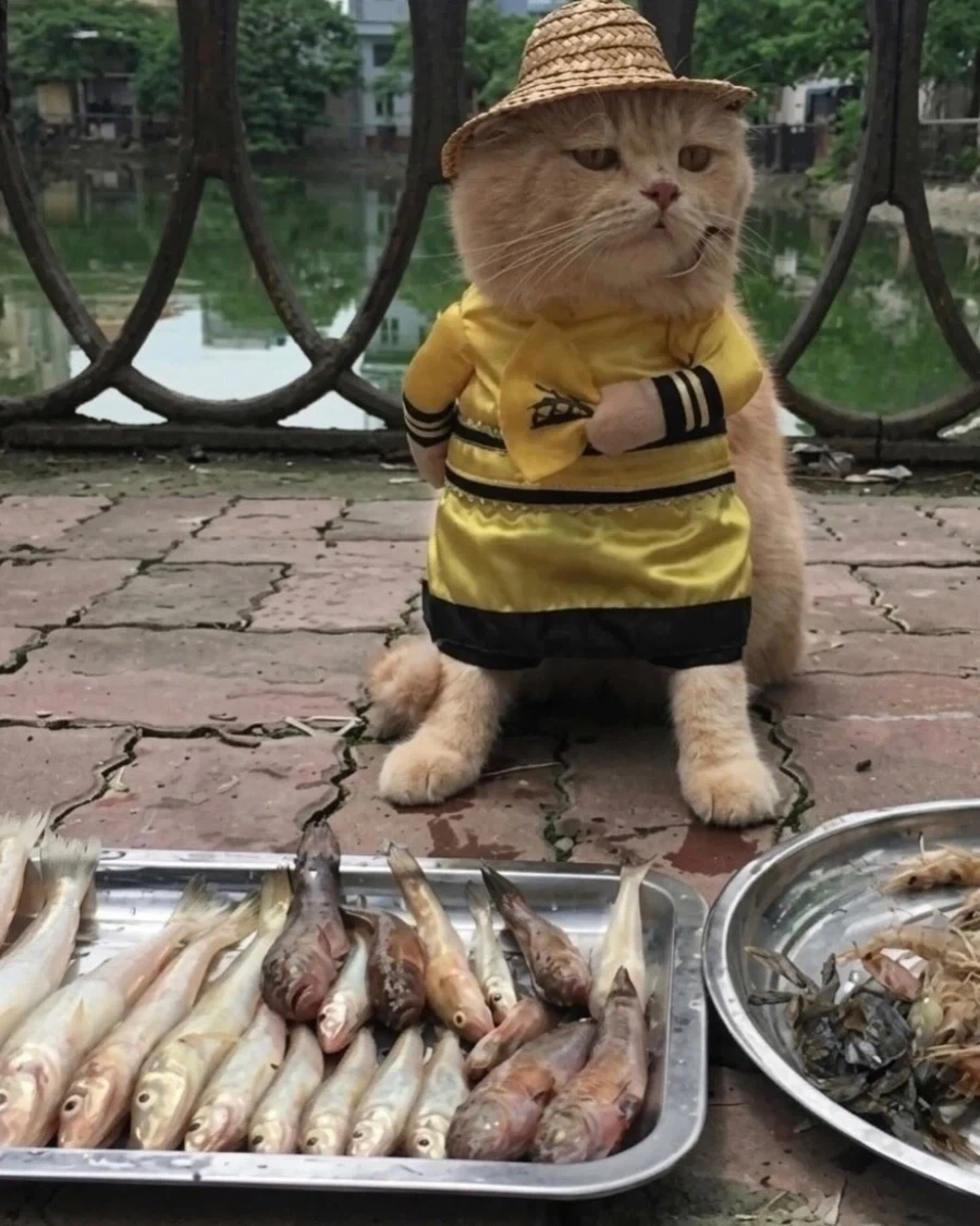 베트남에서 핫했던, 생선가게 고양이 .jpg_3.webp